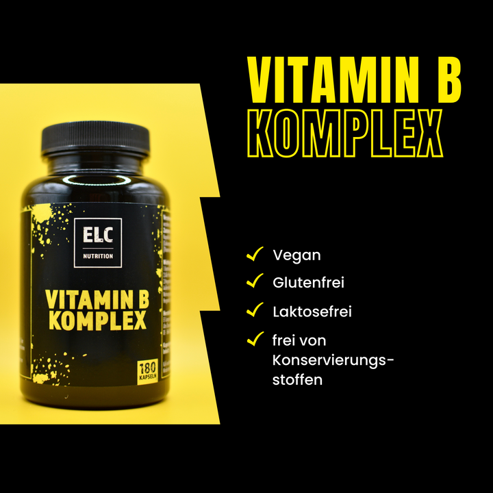 VITAMIN B KOMPLEX KAPSELN 180 Stück